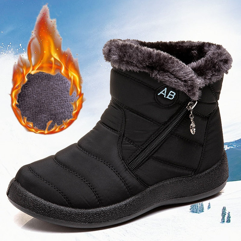 Soft Leather Winter Warm Shoes