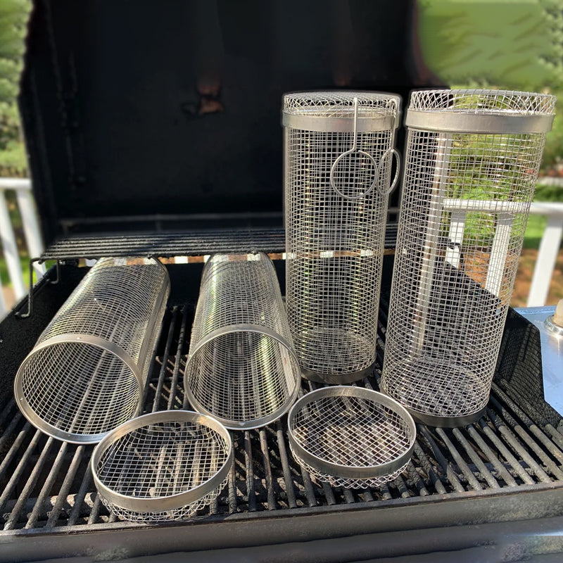 Cylindrical Grill Basket