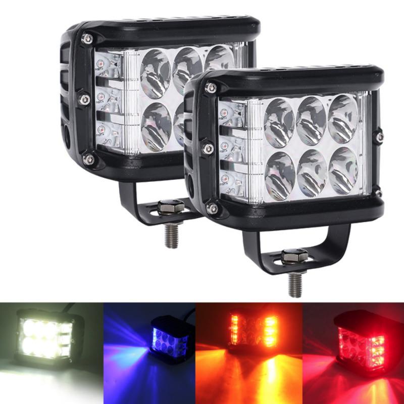 Dual Side Shooter Dual Color Strobe Cree Pods