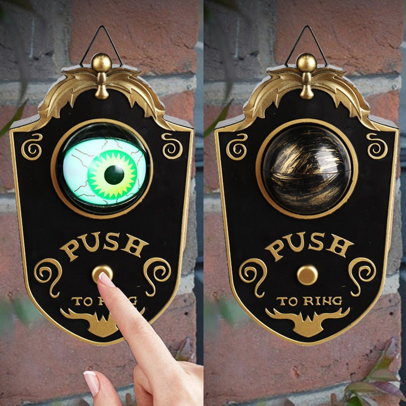 Spooky Halloween Eyeball Doorbell