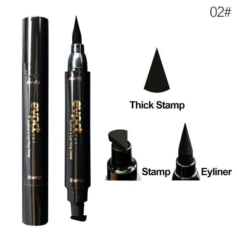 Geflügelter Eyeliner-Stempel