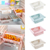 Kühlschrank-Organizer aus Kunststoff mit ausziehbarer Schublade