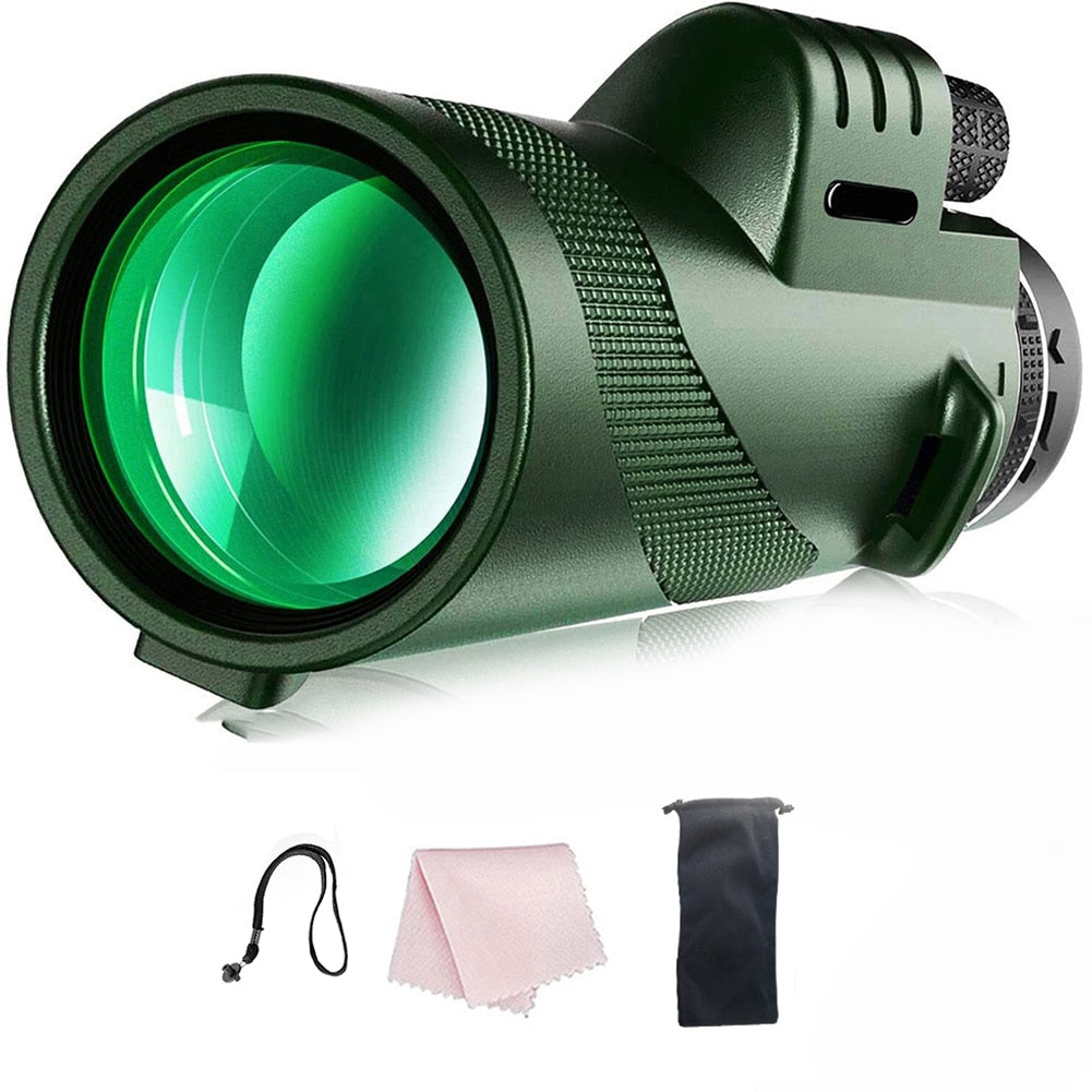 Monocular Phone Attachment Telescope