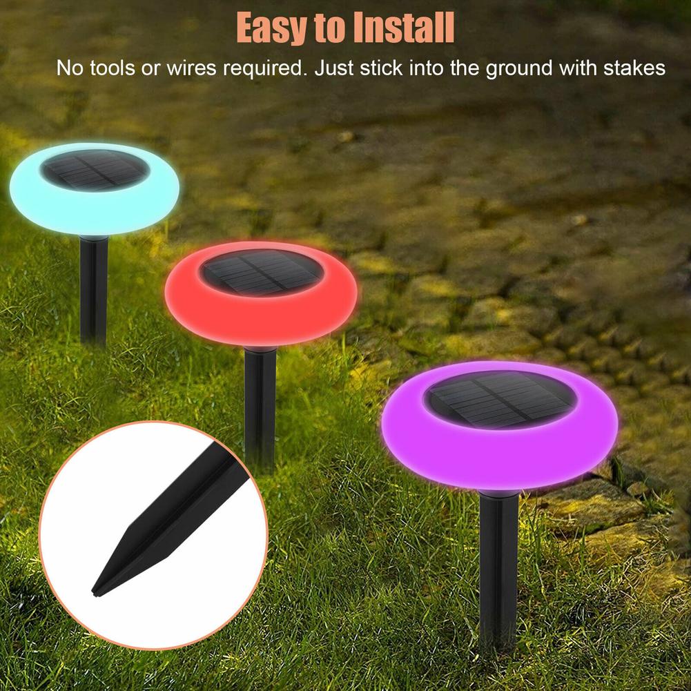 Colorize Lawn Light For Garden Decor