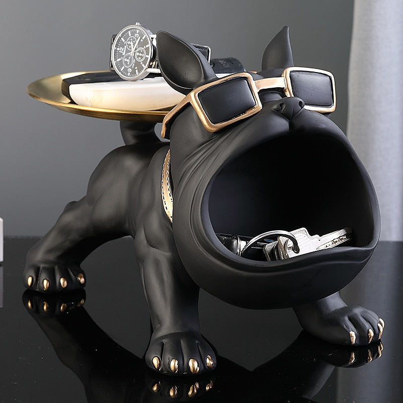 Your New Butler - 100% Perfectly Emulated Statue of French Bulldog