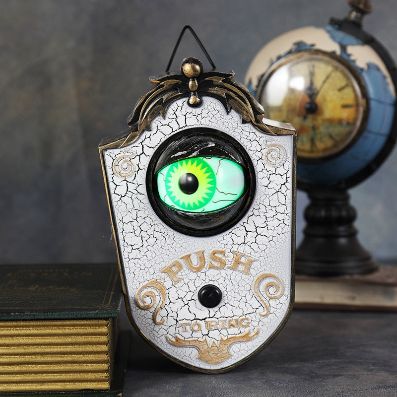 Spooky Halloween Eyeball Doorbell