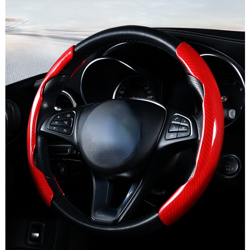 CARTOOL™ Car Anti-Skid Steering Wheel Cover 16