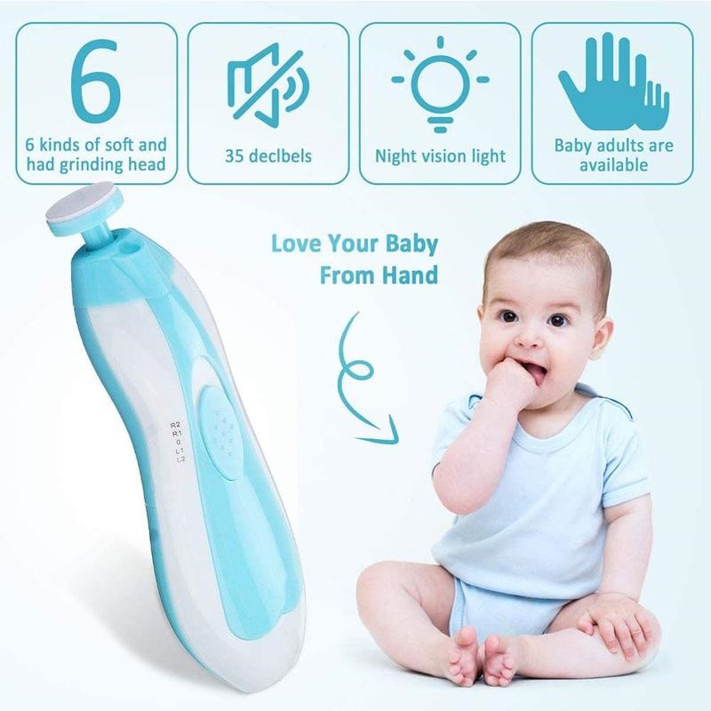 LittleHands™ Premium LED Baby Nail Trimmer Set