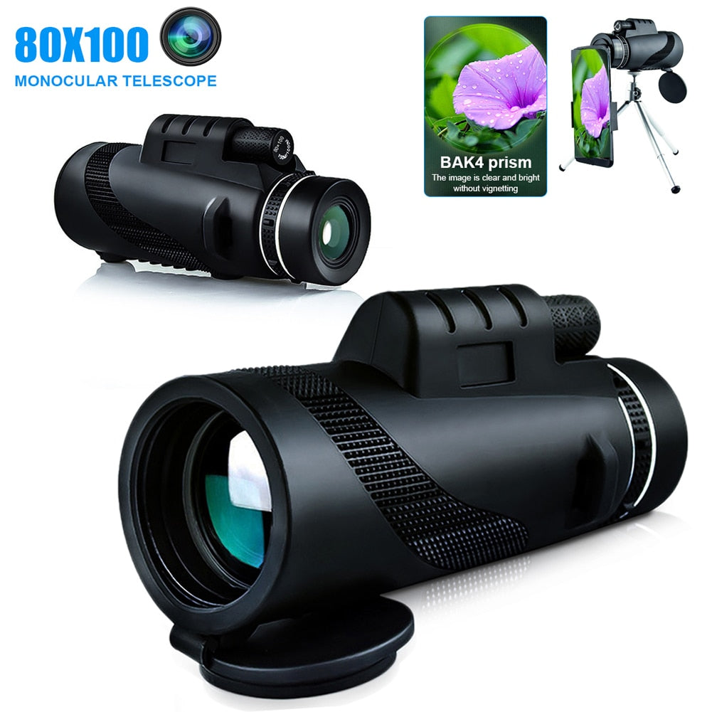 Monocular Phone Attachment Telescope