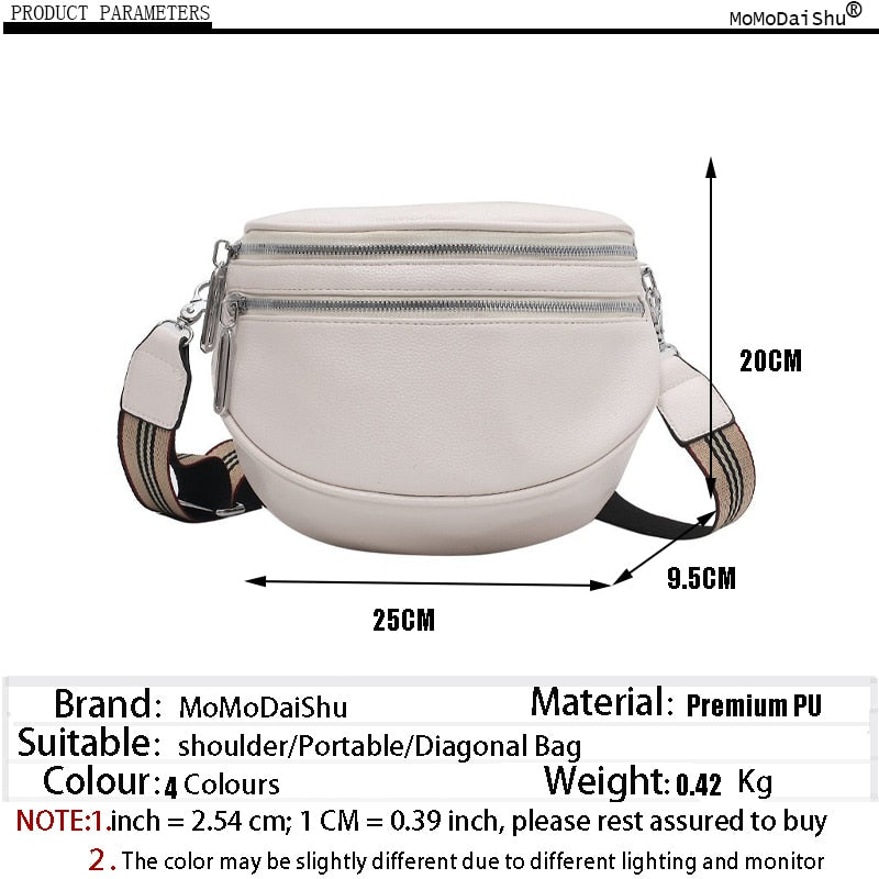 Multi-Pocket Hip Bag