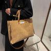 LARA HEGEDAL - Corduroy shoulder bag