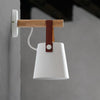 Nordic Wooden Hanging Wall Lamp