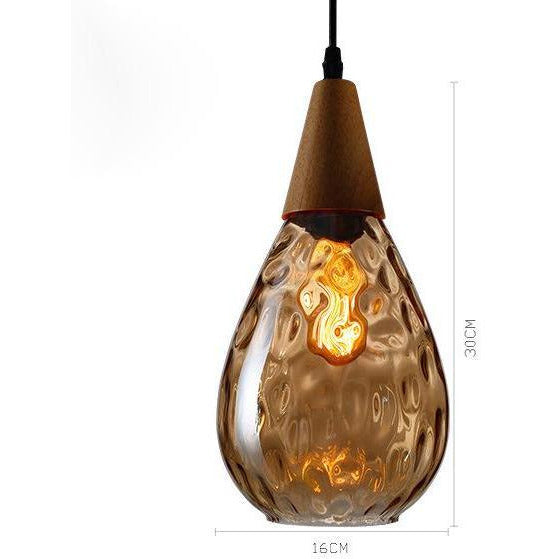 Modern Nordic Drop Glass Pendant Lamp