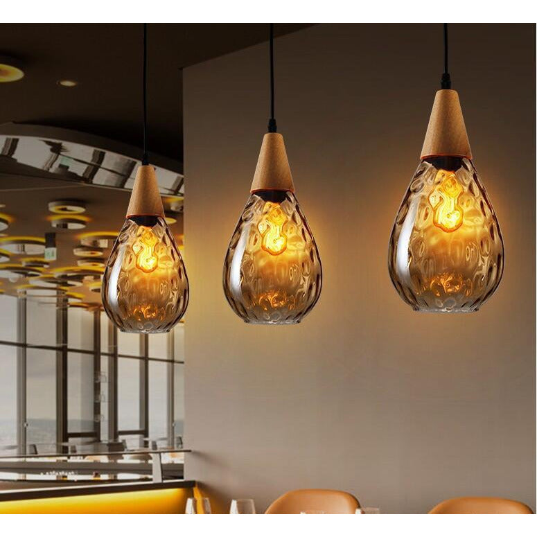 Modern Nordic Drop Glass Pendant Lamp